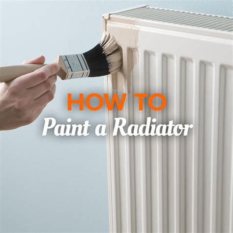 painting radiators with rollers